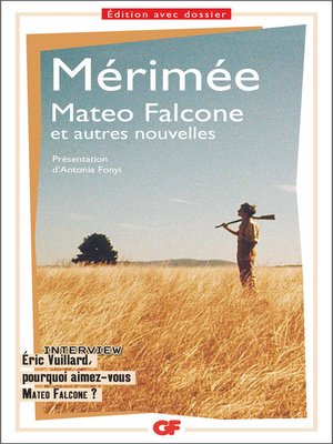 cover image of Mateo Falcone, Tamango et autres nouvelles